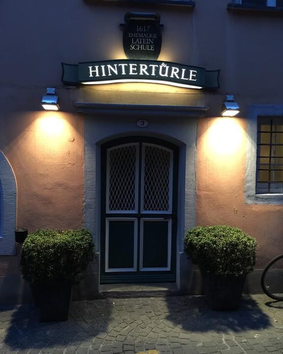 Hintertürle